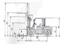 Carretillas elevadoras diesel Nissan DF 05 A 70 U