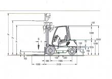 Carretillas elevadoras diesel Jungheinrich DFG 50(110HB)