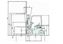 Carretillas elevadoras diesel Artison EFD 25 ECO-Z