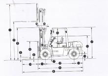Carretillas elevadoras diesel TCM FD 100 Z 8
