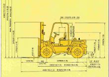 Carretillas elevadoras diesel Mitsubishi FD 50 CT