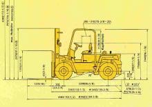 Carretillas elevadoras diesel Mitsubishi FD 60 T