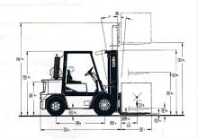 Carretillas elevadoras diesel Clark GPX S 40 D