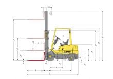 Carretillas elevadoras diesel Hyster H 1.75 XM