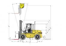 Carretillas elevadoras diesel Hyster H 10.00 XM