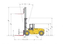 Carretillas elevadoras diesel Hyster H 15.00 XM - 12