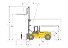 Carretillas elevadoras diesel Hyster H 16.00 XM - 12