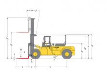 Carretillas elevadoras diesel Hyster H 22.00 F