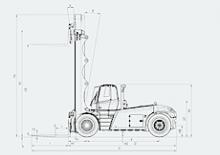 Carretillas elevadoras diesel Linde H 250/1200 D