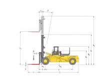 Carretillas elevadoras diesel Hyster H 48.00 E