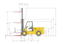 Carretillas elevadoras diesel Hyster H 6.00 XL