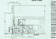 Carretillas elevadoras diesel Hyster H 9.00 XL