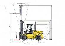 Carretillas elevadoras diesel Hyster H 9.00 XM