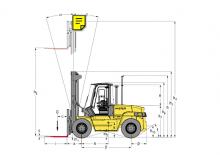 Carretillas elevadoras diesel Hyster H 9.00 XM