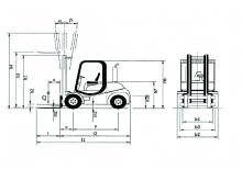 Carretillas elevadoras diesel Nuova Detas Sherpa 50