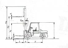 Carretillas elevadoras diesel Nissan WF 03 A 33 U