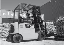 Carretillas elevadoras eléctricas Caterpillar EP20K PAC