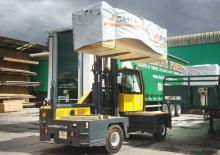 Carretillas elevadoras de carga lateral diesel Combi-Lift C 5000 4WSL