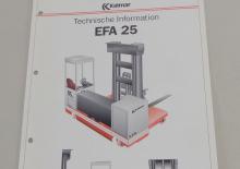 Carretillas multidireccionales eléctricas Kalmar EFA 25/10/40