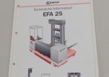 Carretillas multidireccionales eléctricas Kalmar EFA 25/14/40