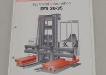 Carretillas multidireccionales eléctricas Kalmar EFA 30/18/40