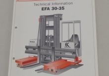 Carretillas multidireccionales eléctricas Kalmar EFA 35/10/40
