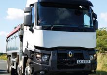 Chasis rígido Renault C P8X4*4 TRIDEM ROAD 13L E6