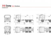 Chasis rígido Hyundai Commercial Vehicles H380.310 D6HA40A