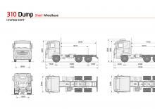 Chasis rígido Hyundai Commercial Vehicles H400.310 D6HA40A