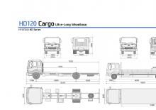 Chasis rígido Hyundai Commercial Vehicles HD 120 4x2 D6GA25A