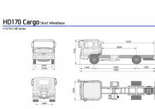 Chasis rígido Hyundai Commercial Vehicles HD170 4x2 D6GA28