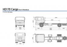 Chasis rígido Hyundai Commercial Vehicles HD170 4x2 D6GA2E