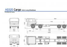 Chasis rígido Hyundai Commercial Vehicles HD320 8x4 D6AC