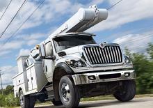 Chasis rígido International HV513 113 Crew Cab International A26