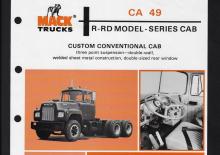 Chasis rígido Mack RL457L CA49 1160 4x2