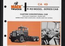 Chasis rígido Mack RL493L CA49 V555 4x2