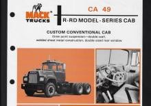 Chasis rígido Mack RS457L CA49 1160 4x2