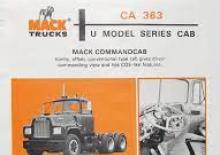 Chasis rígido Mack U-600T CA363 ET673E 4x2