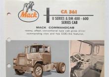 Chasis rígido Mack U-700ST CA361 ENDT 865 6x4