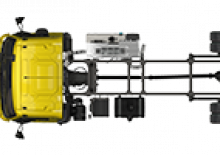 Chasis rígido DAF XB 190 FA 08t