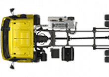 Chasis rígido DAF XB 190 FA 14t