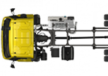 Chasis rígido DAF XB 190 FA 16t