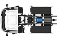 Chasis rígido DAF XB 190 FA 19t Electric