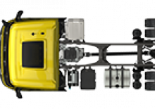 Chasis rígido DAF XDC 300 FA