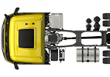 Chasis rígido DAF XDC 300 FAT