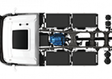 Chasis rígido DAF XF 310 FAN Electric