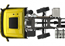 Chasis rígido DAF XFC 410 FAD