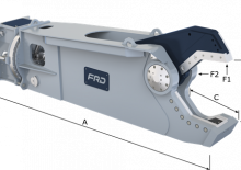 Cizallas para chatarra / acero FRD VR-50ER-3
