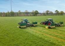 Combinaciones de segadoras - disco con acondicionadores Krone EasyCut B 1050 CR 