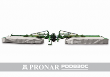 Combinaciones de segadoras - disco con acondicionadores Pronar PDD 830 C